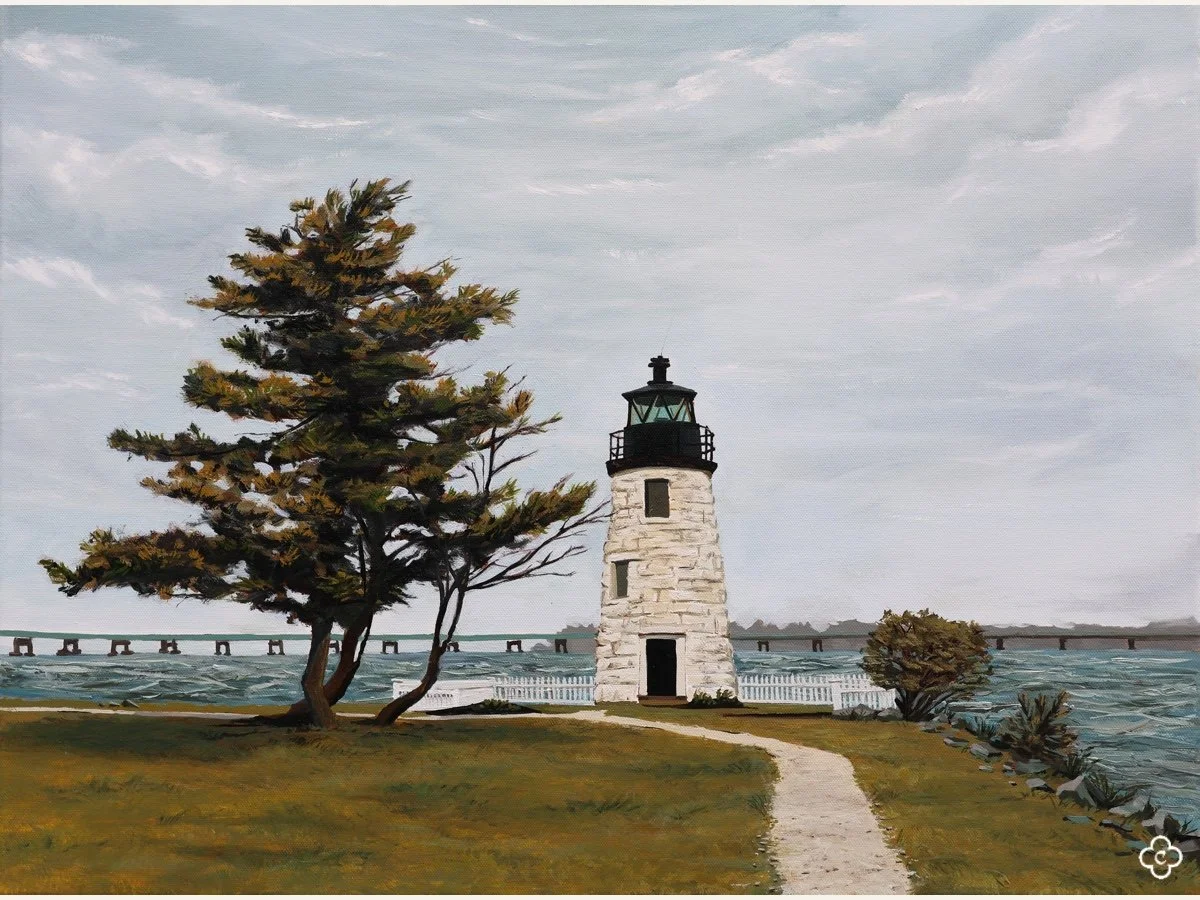 Goat Island Light Print