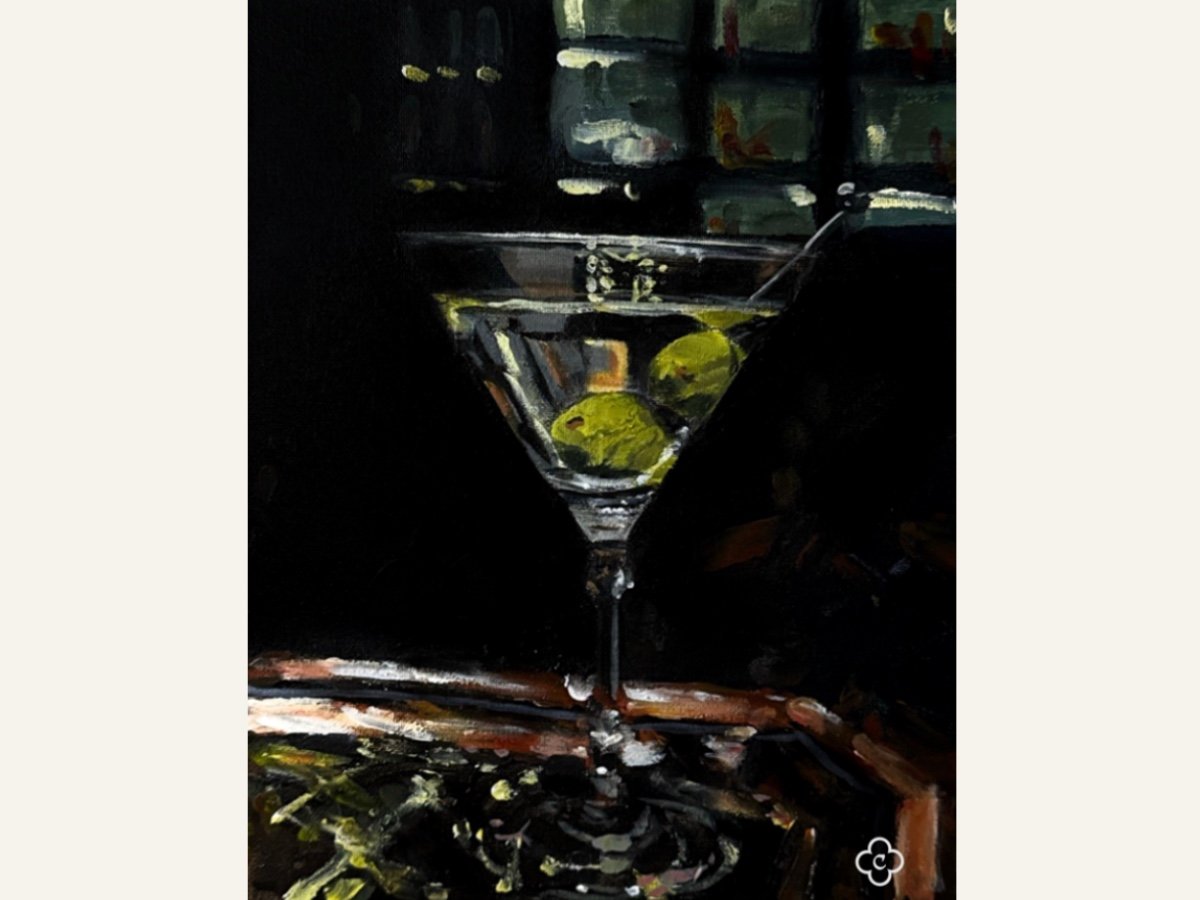 Vanderbilt Martini Print
