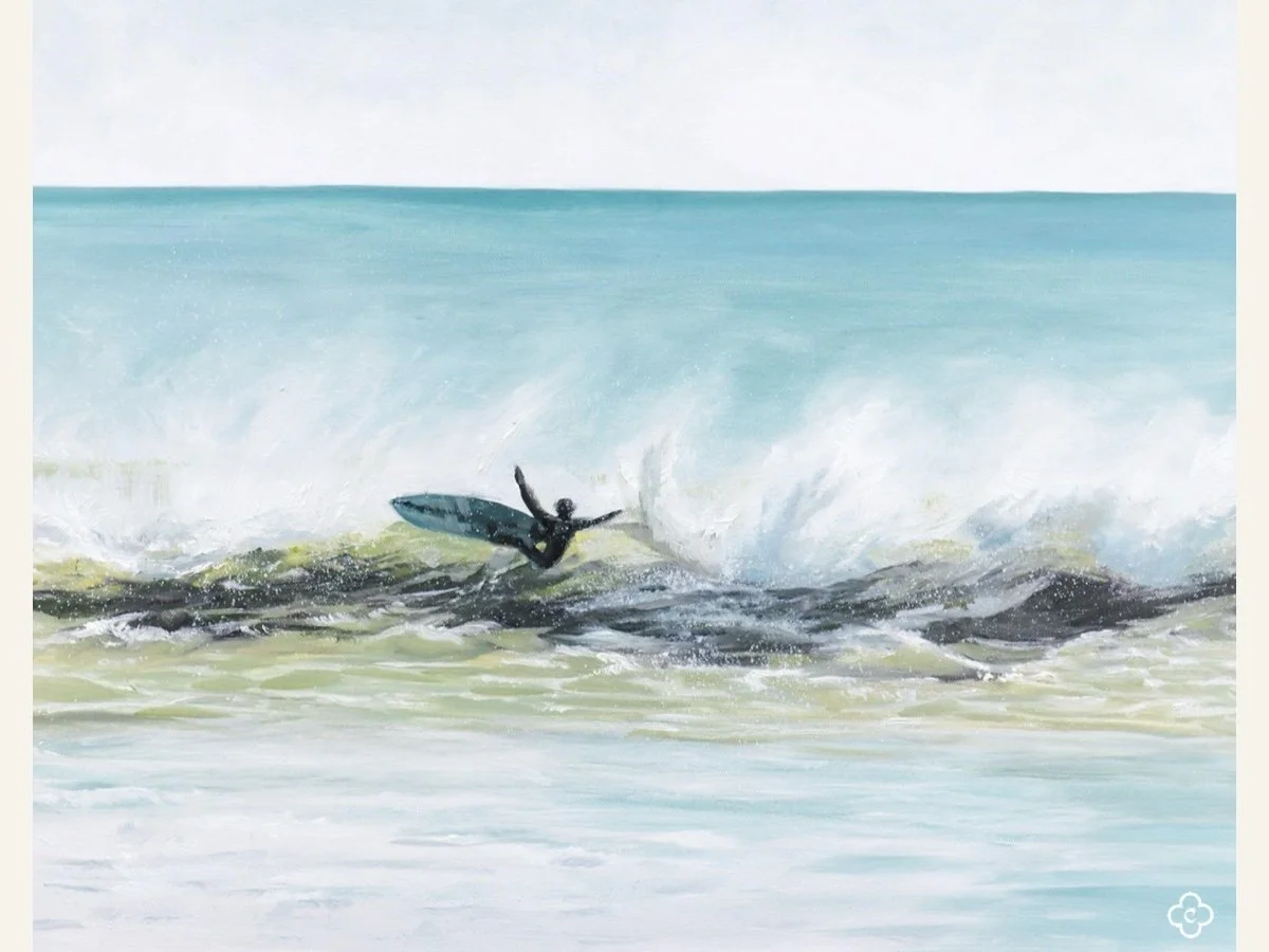 Surfers End Print