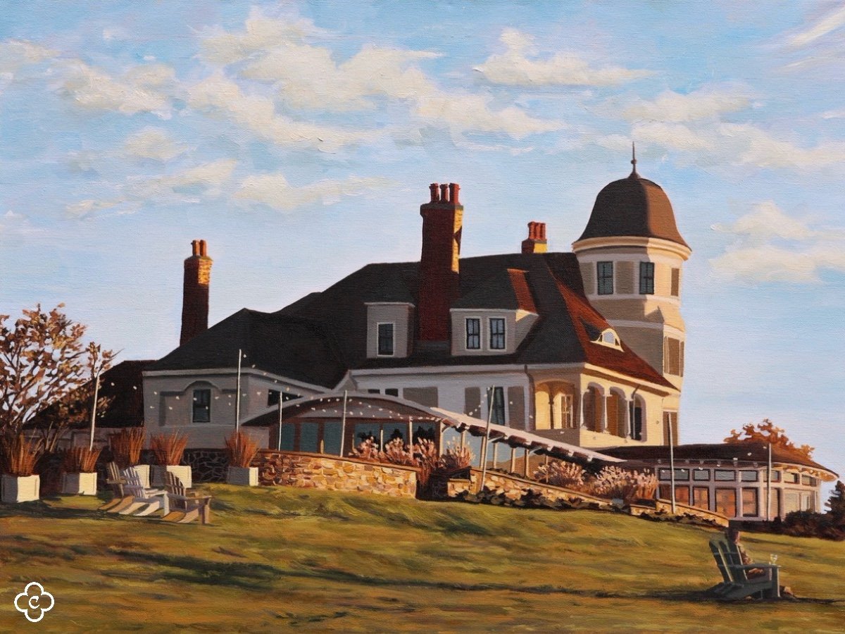 Castle Hill Lawn Print