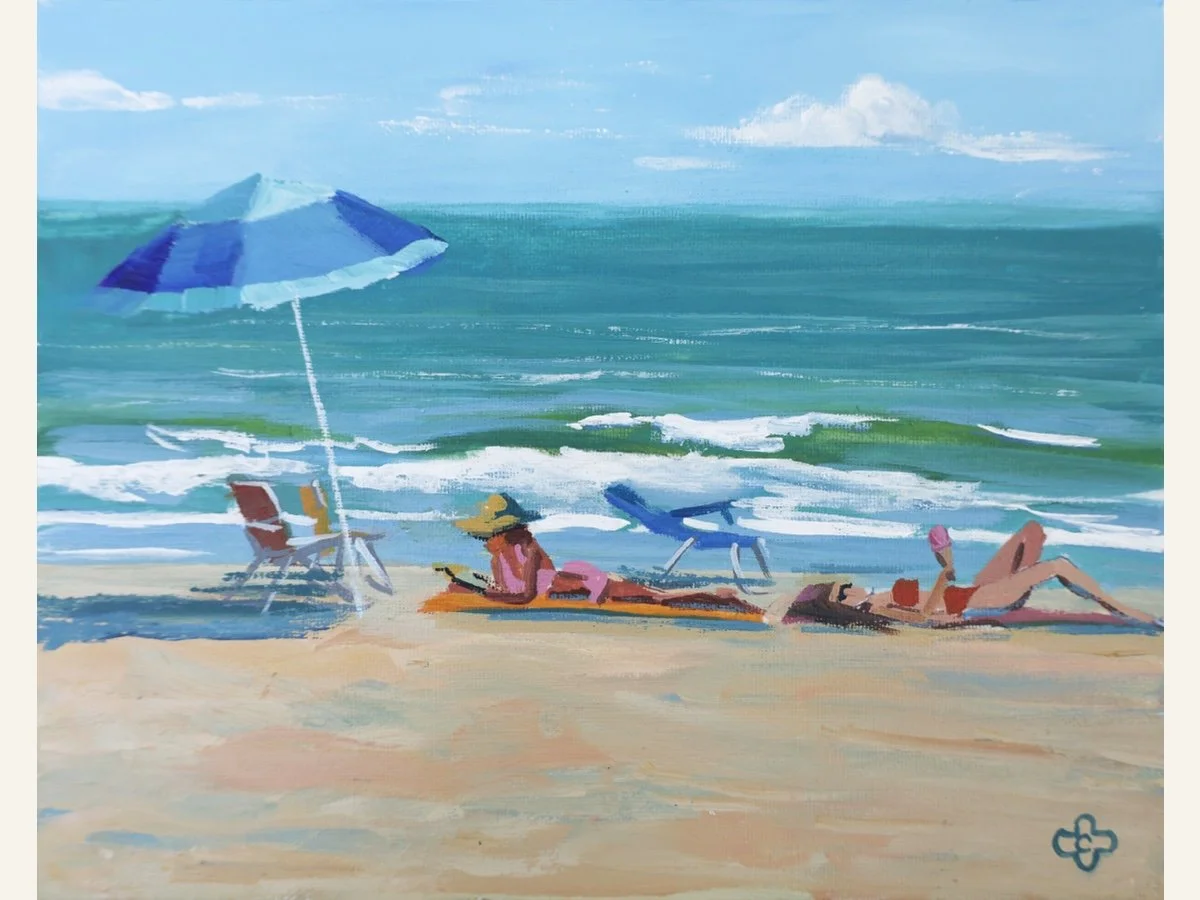 PTO, 9"x12", Acrylic on board