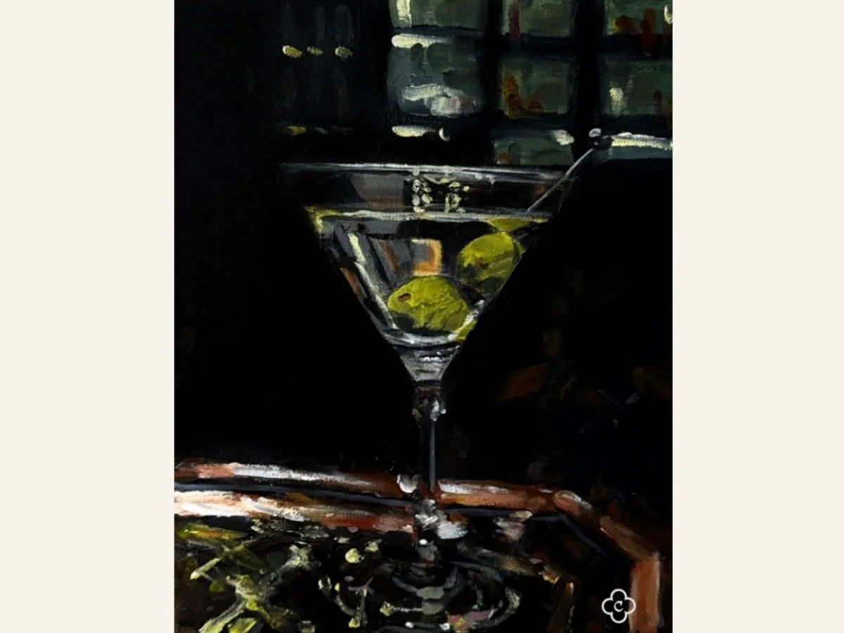 Vanderbilt Martini Print