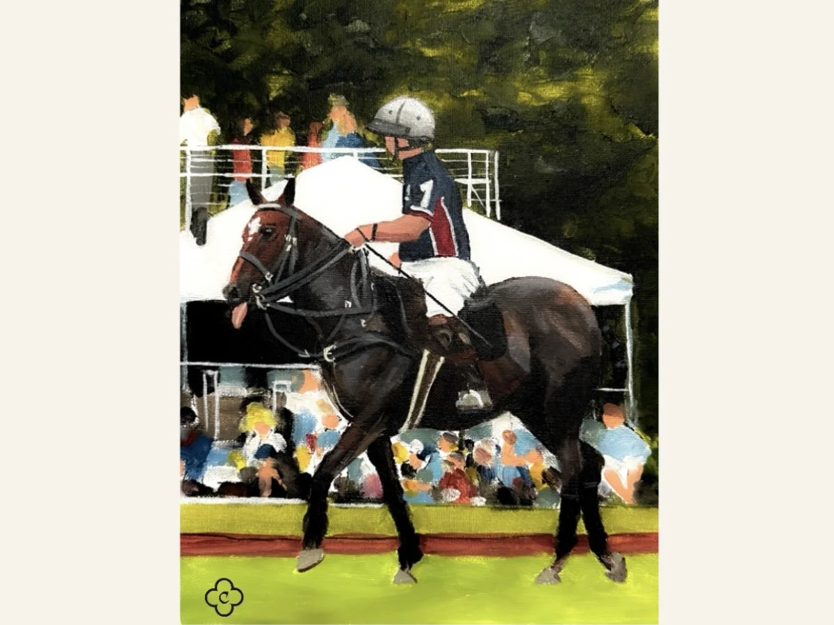 Newport Polo Print