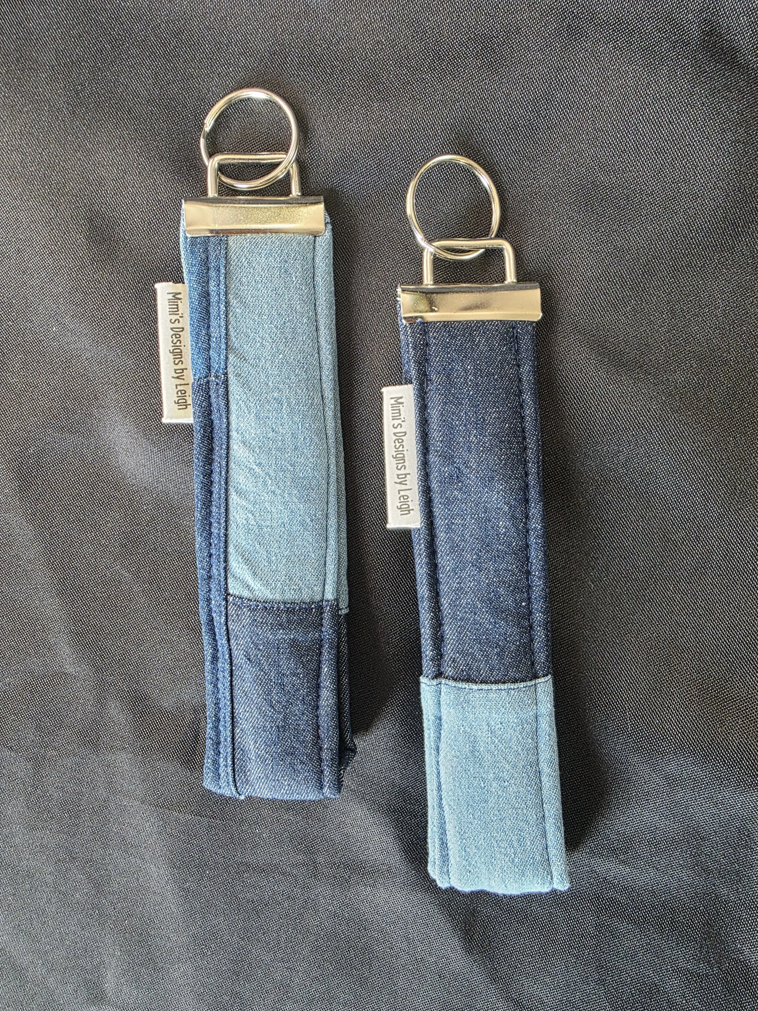 Key Fob - Denim