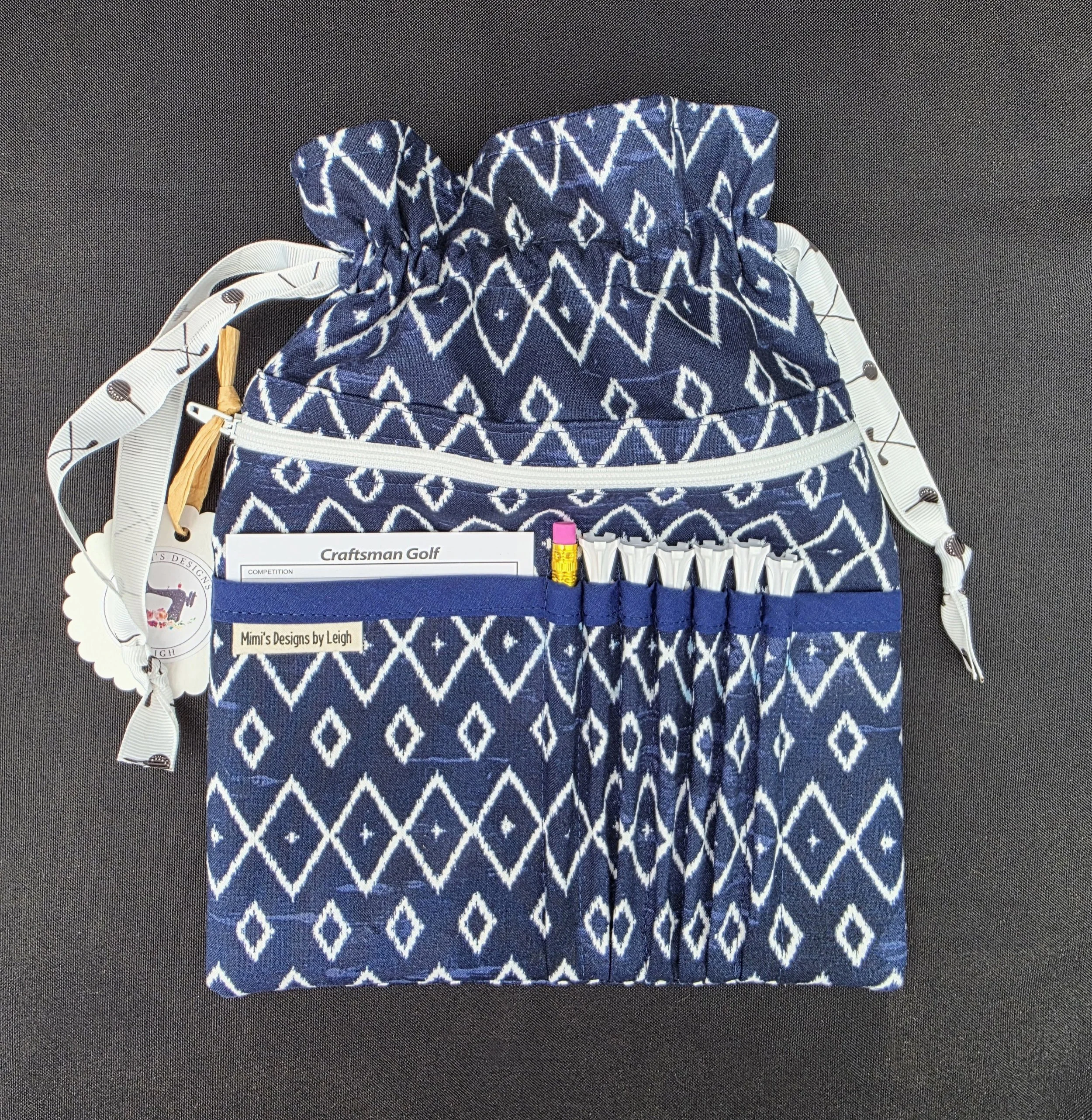 Golf Ball Bag - Blue