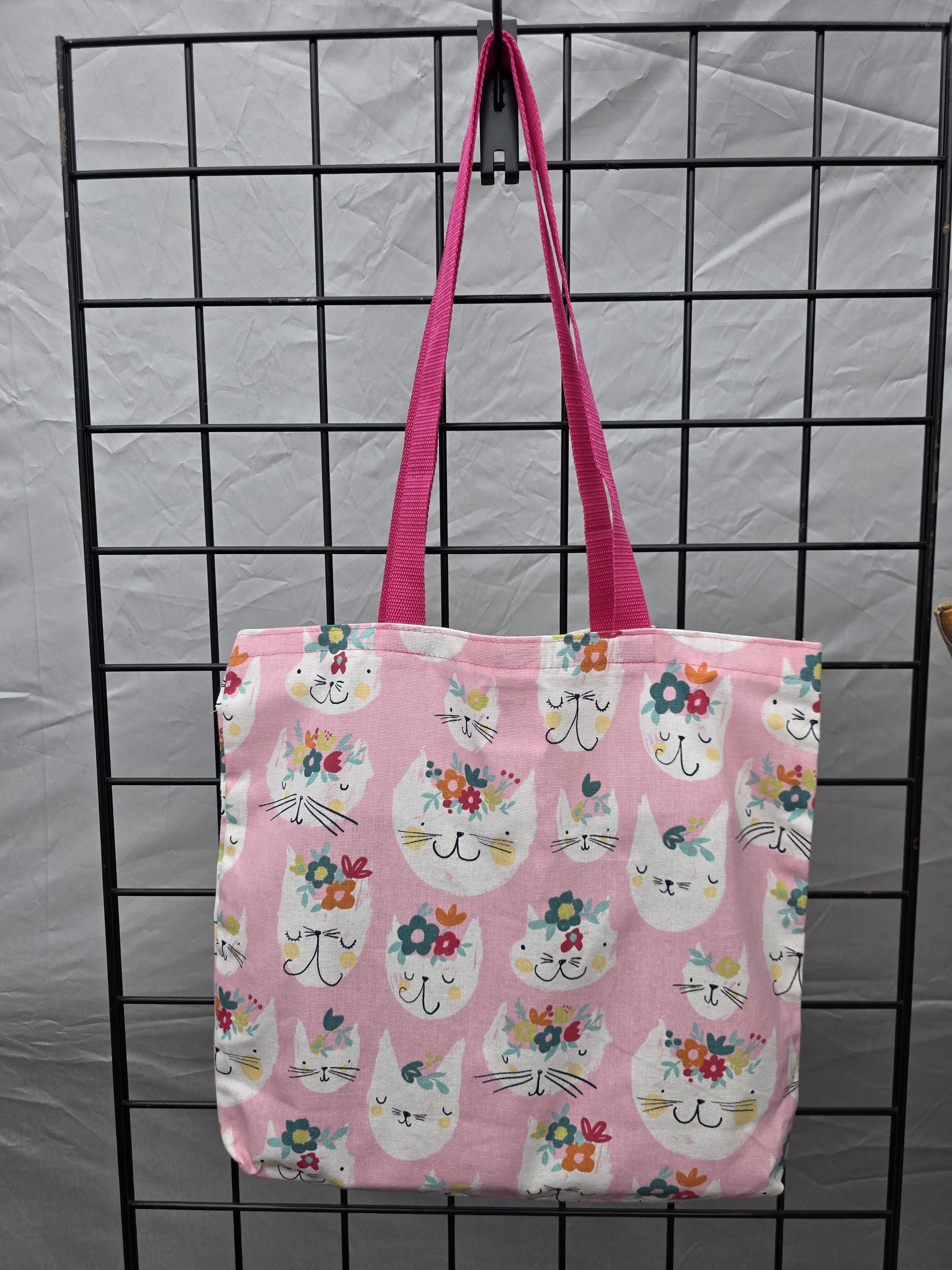 Basic Tote - Floral Cats