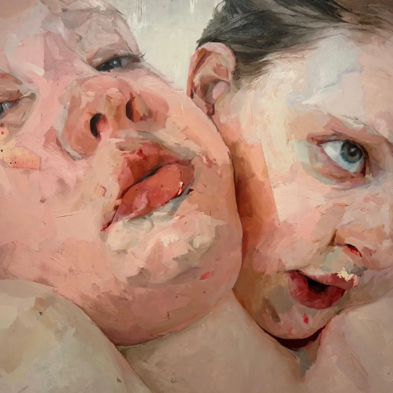 Jenny Saville's groundbreaking exhibition, &quot;The Anatomy of Painting,&quot; at London's National Portrait Gallery from June 20 to September 7, 2025 showcased approximately fifty retrospective works spanning three decades of Saville's career. 

Fr