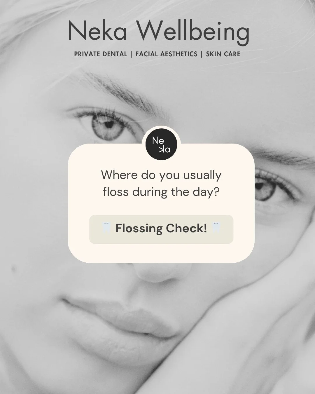 Where do you usually floss during the day?

Some people find it easiest to floss after lunch, while others do it in the bathroom after breakfast. The truth is, there&rsquo;s no perfect time or place, what really matters is that you do it!

Flossing i