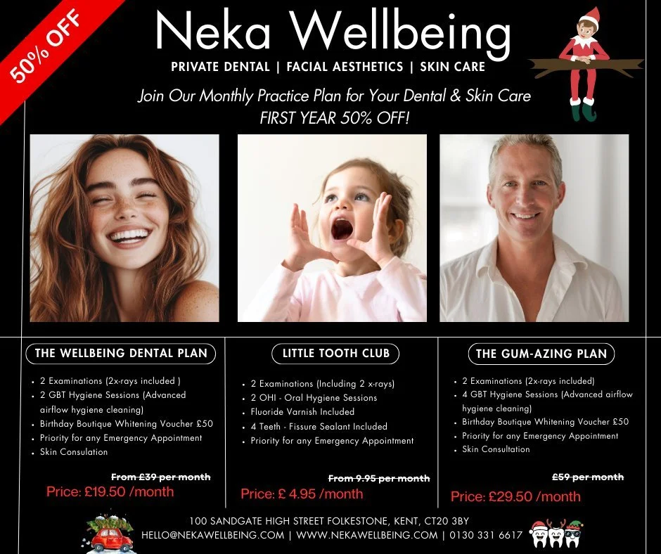 🎄 Christmas Treat for Your Smile! 🎄

50% OFF your first year of membership! 😍

Pop into the clinic or call us today! Vee will guide you through all the options, get you booked in with Cathy for a check-up and clean, and help you stay on top of you