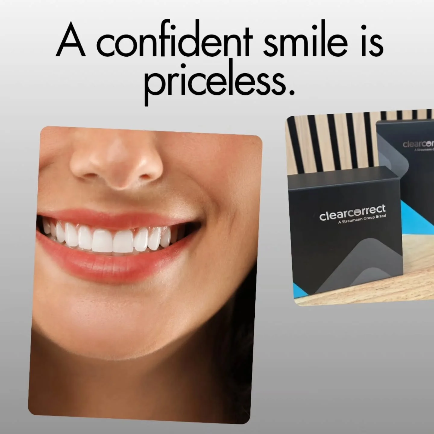 A confident smile is priceless ✨️ 💛 
Straighten your teeth discreetly with ClearCorrect aligners.

@clearcorrectuk

#clearaligners #dentalclinic #dentist #sandgate #folkestone