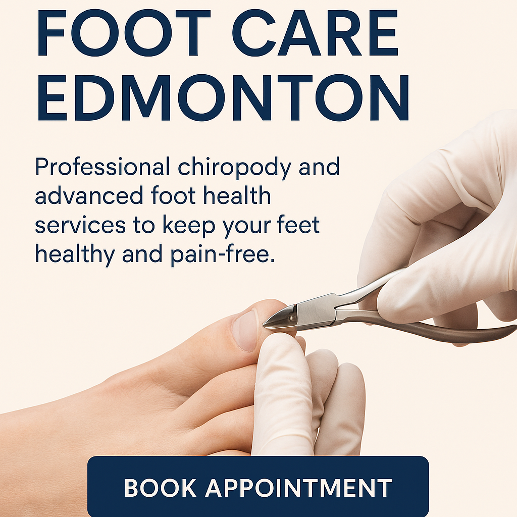 Professional Foot Care in Edmonton – Trusted Chiropody &amp; Advanced Foot Health Services