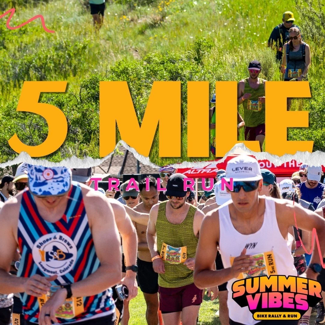 Does 5 miles sound like the perfect run distance to you? Then we&rsquo;ve got just the thing! Two laps on our 2.5-mile course, the 5 Mile Trail Run features mixed terrain, fun single track, and of course, incredible views. 

With a 10am start time, y