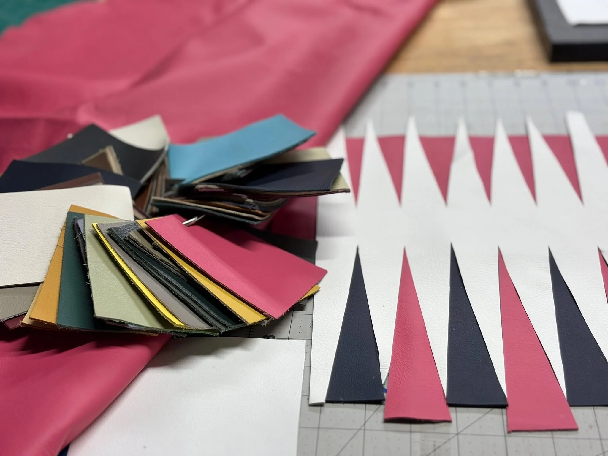 Get ready to make a statement with your one-of-a-kind Legacy Backgammon Board, featuring custom art and colors that reflect your unique personality.  We love collaborating with you to design and craft a board that truly captures you! From concept to 