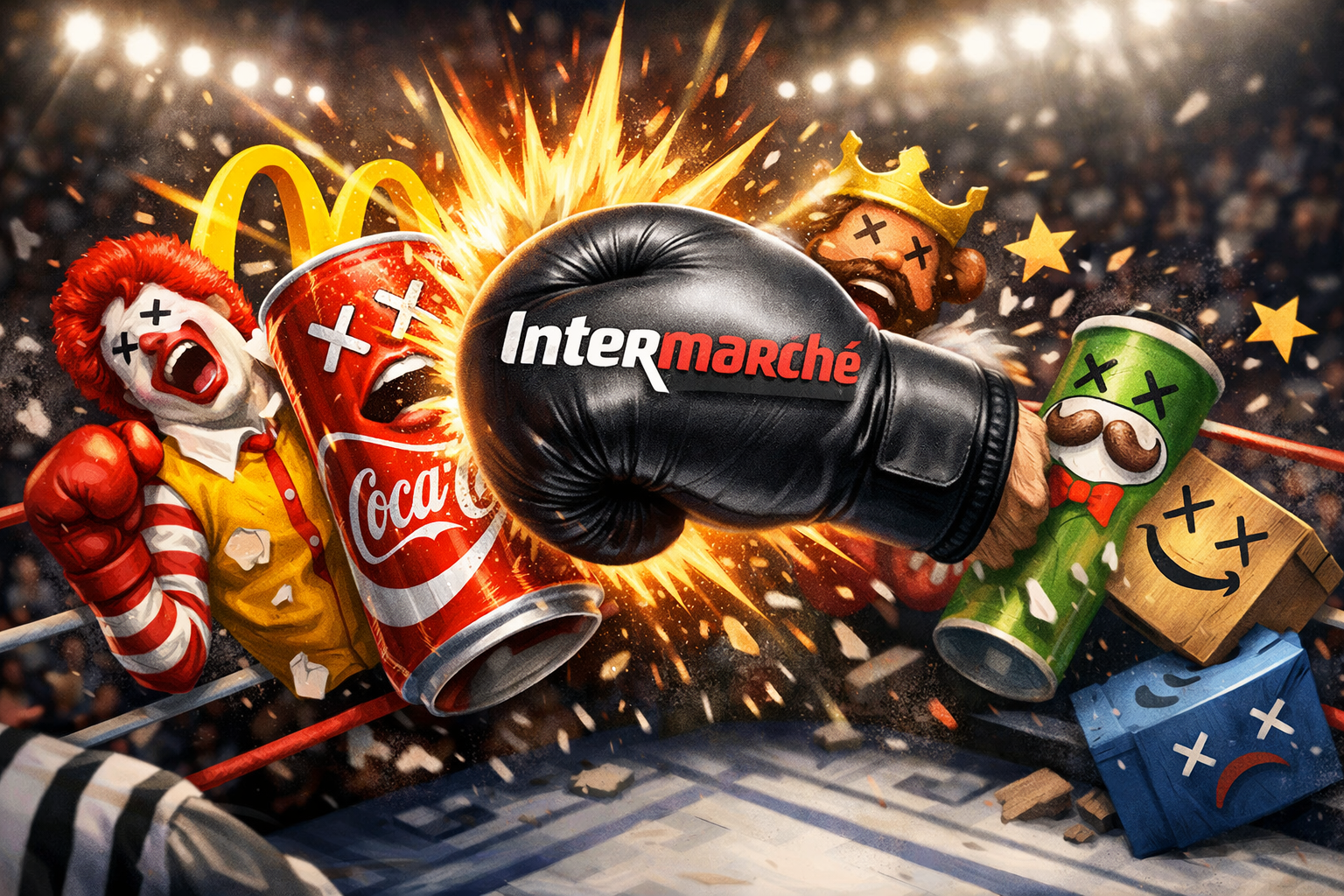 1 MILLIARD de vues pour Intermarché. 0 vue pour McDonald's (pub retirée)