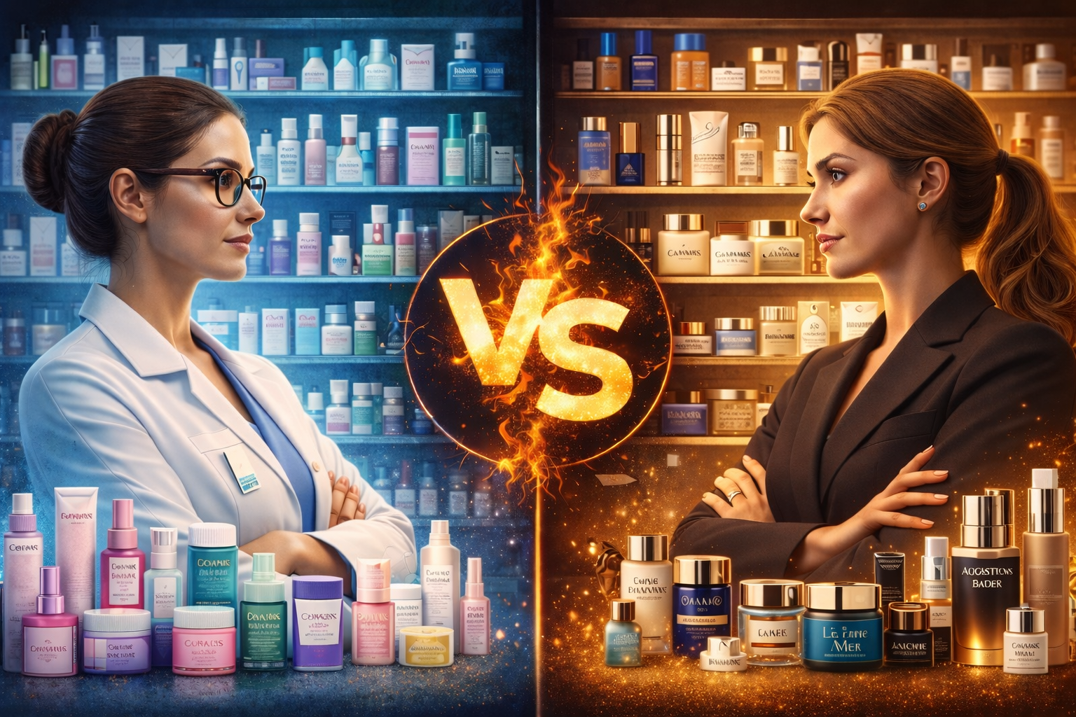 Pharmacie vs Retail beauté : la bataille des générations est lancée (et personne ne sait qui va gagner)