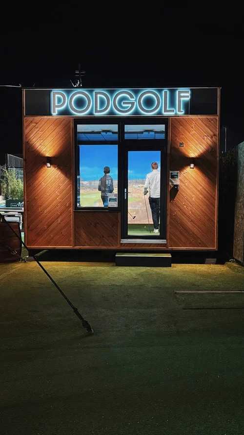Indoor Golf Wandsworth | PodGolf at The Padel Yard — PodGolf - Indoor Golf