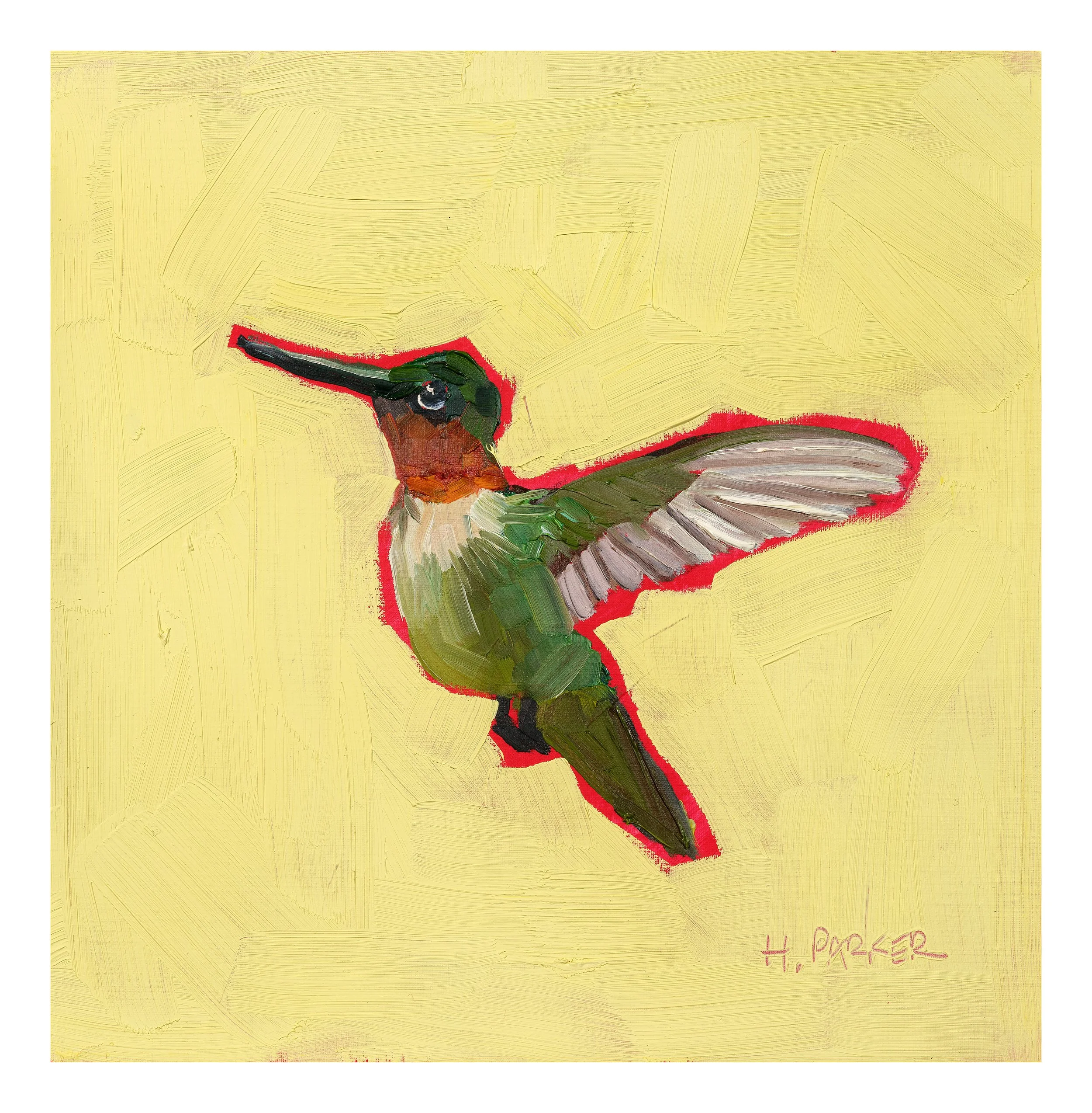 "Hummingbird #3" Print
