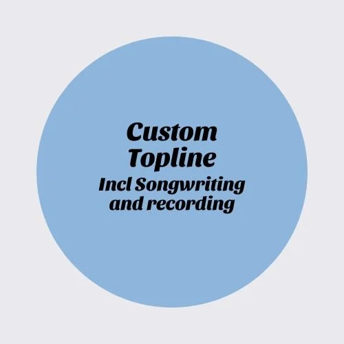 Custom Topline incl. Songwriting, Lyrics & Recording
