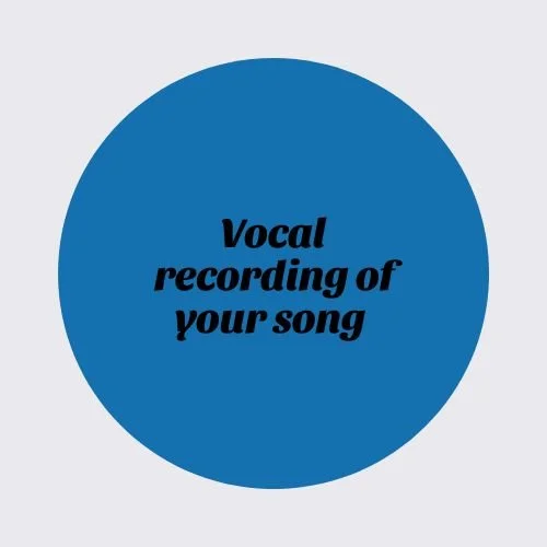 Vocal Recording your song