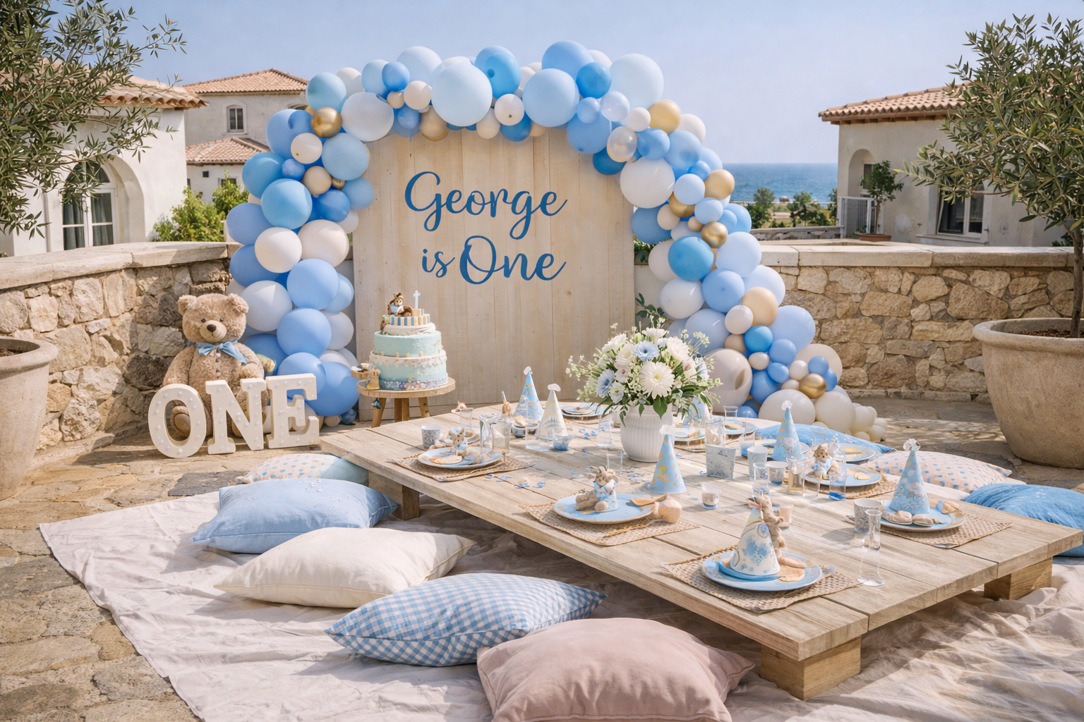 george turns one.png