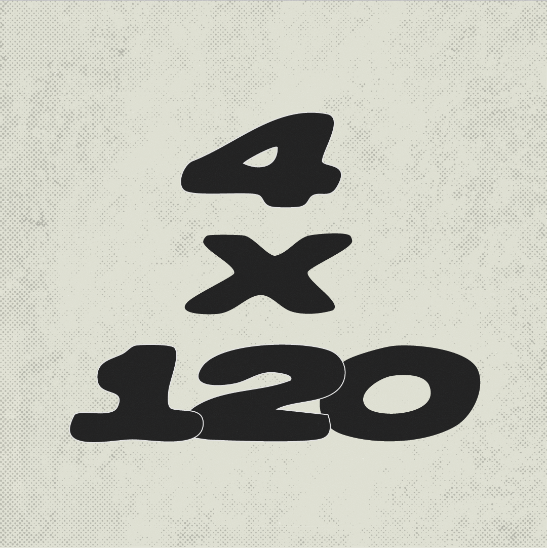 4x120min