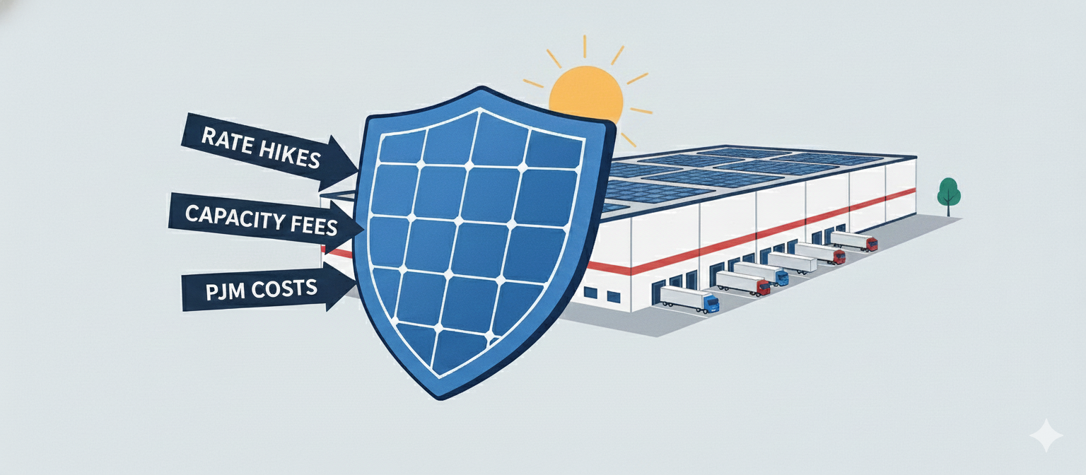 Hedge Your Business Against Illinois Electricity Rate Increases  With SunMatic Solar
