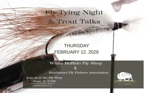 Fly Tying Night & Trout Talks w/ Featured Guest– February 12 , 2026