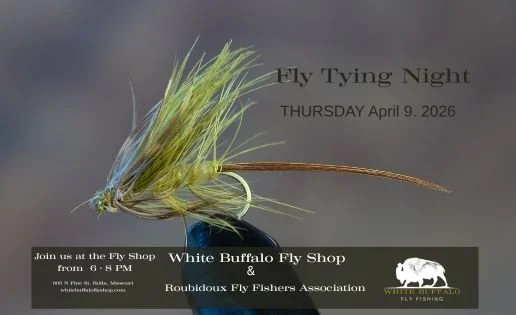 Fly Tying Night &amp; Trout Talks w/ Featured Guest– Thursday April 9th