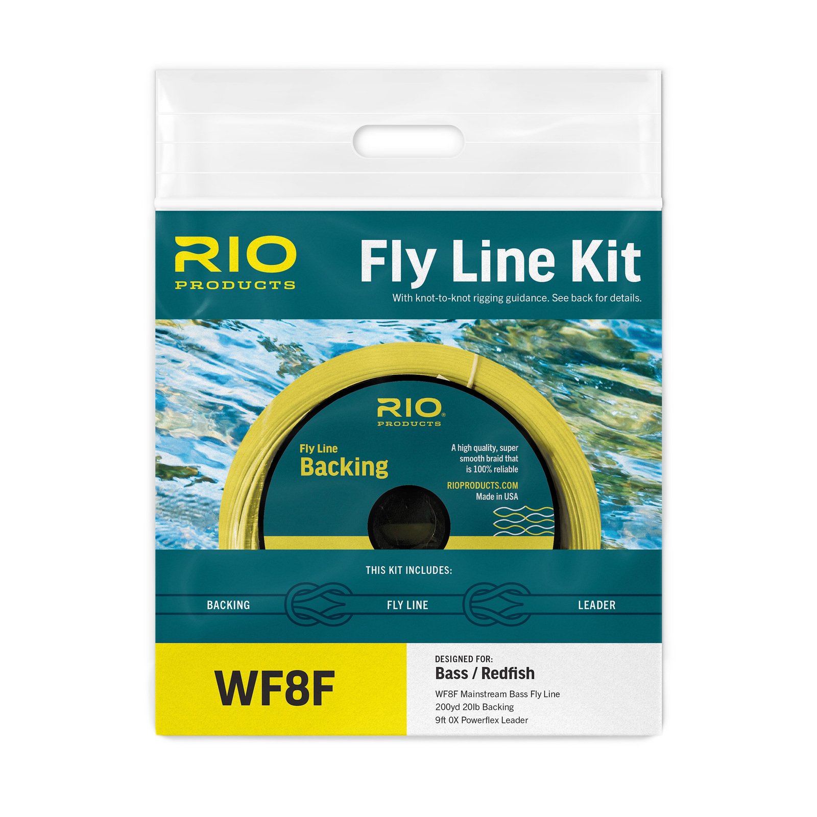 RIO 8wt Fly Line Kit - Bass / Redfish