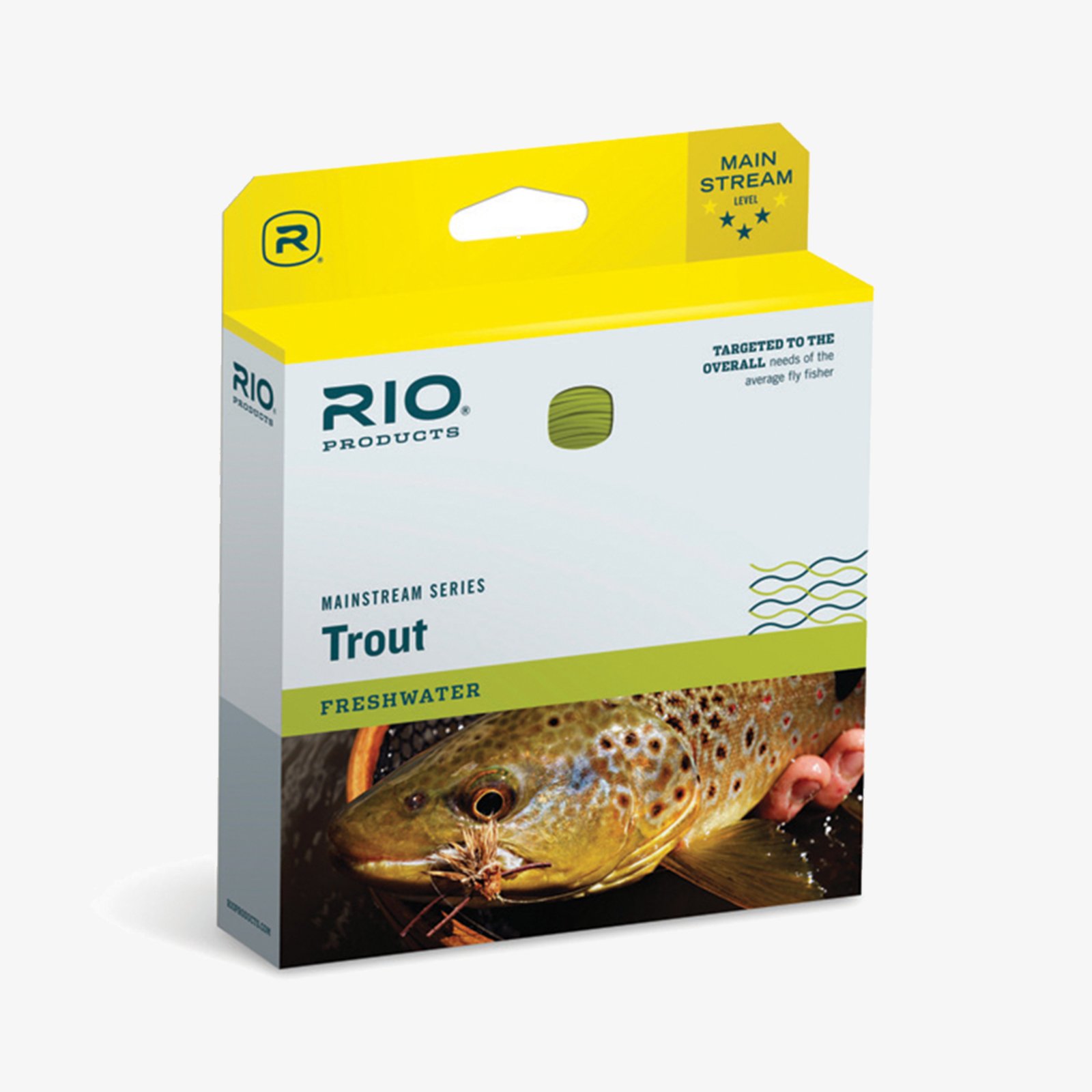 MAINSTREAM TROUT WF4F LEMON GREEN