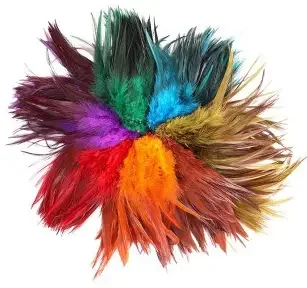 Strung Rooster Saddles Long