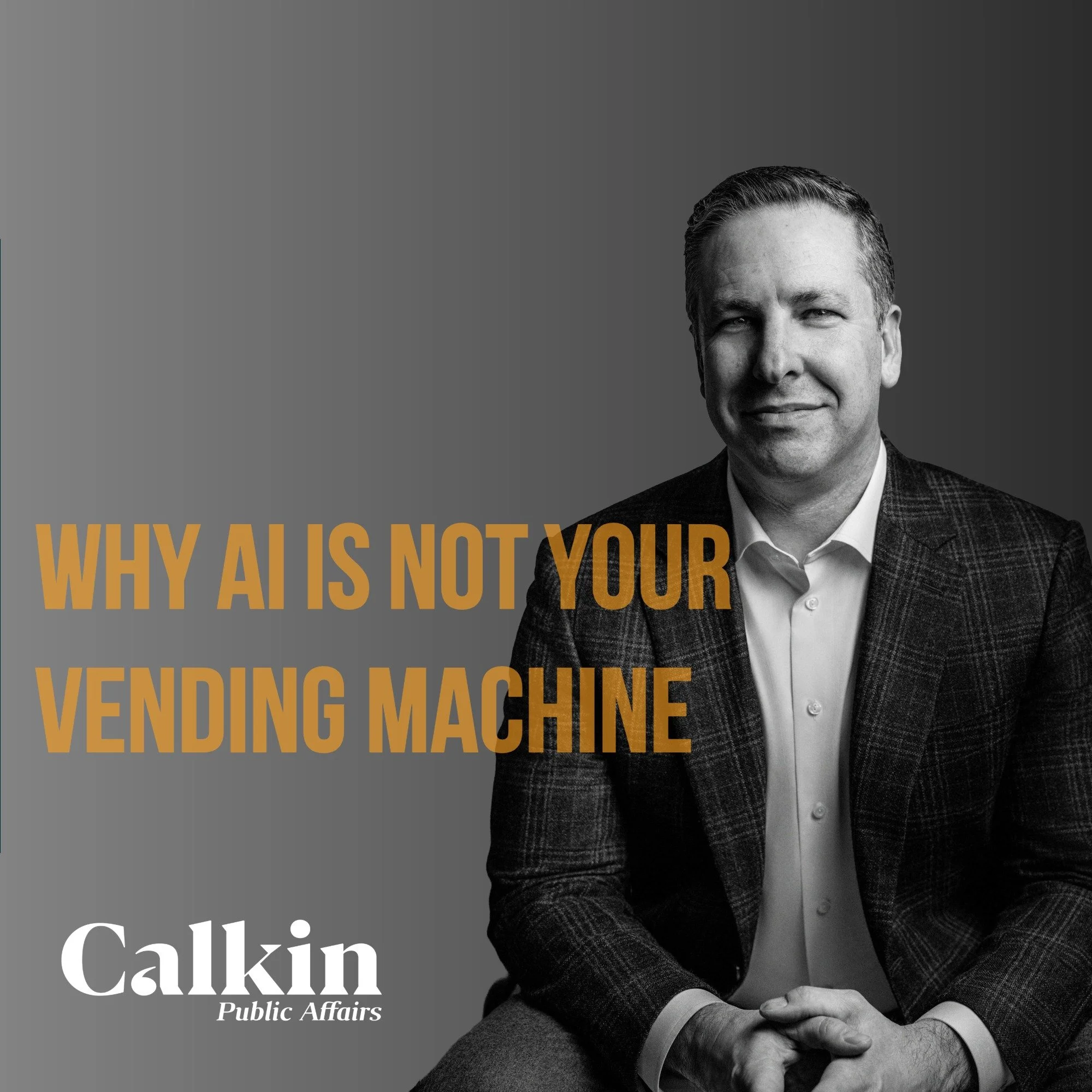 Why AI Is Not Your Vending Machine