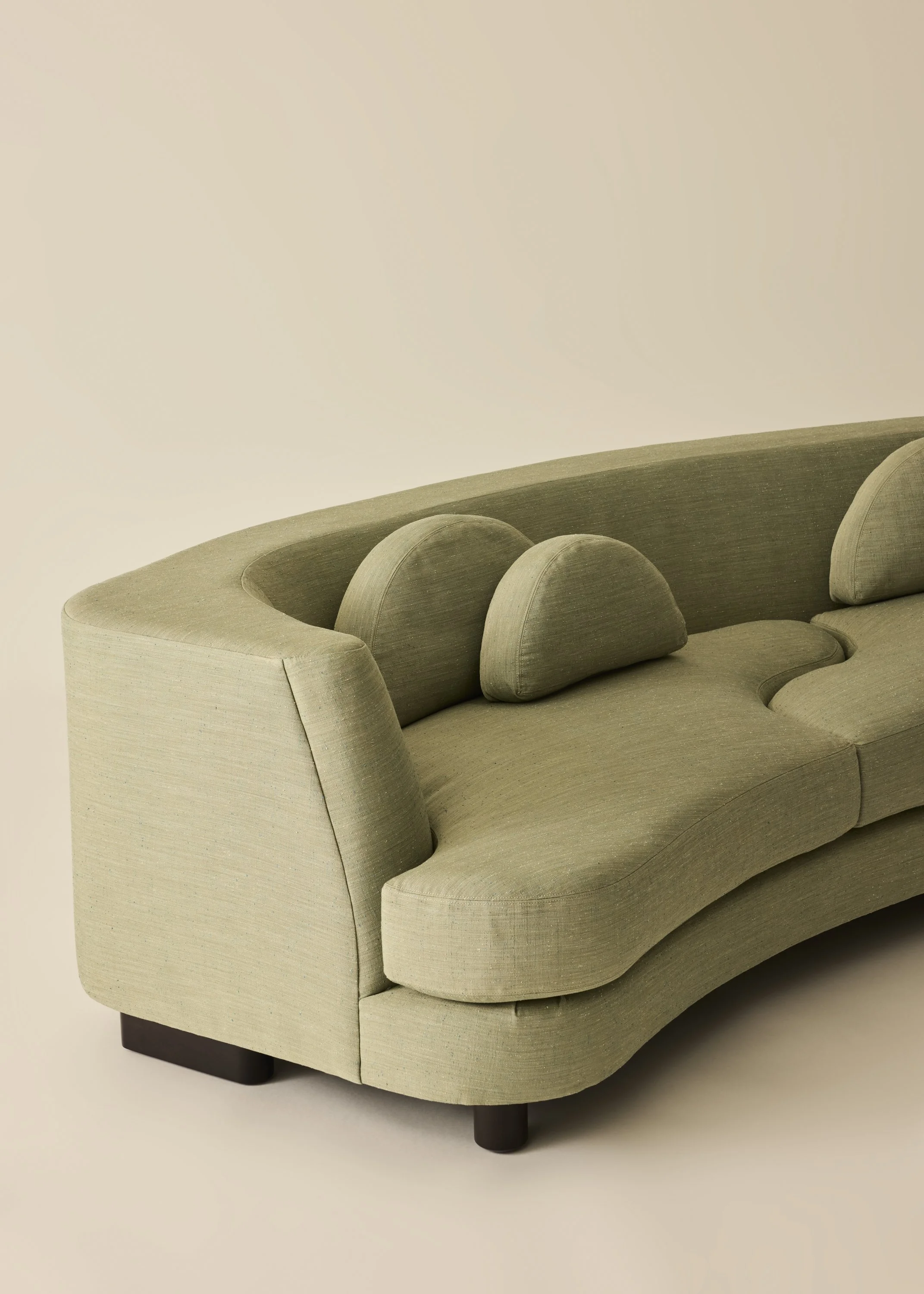 Hornbake Curved Sofa