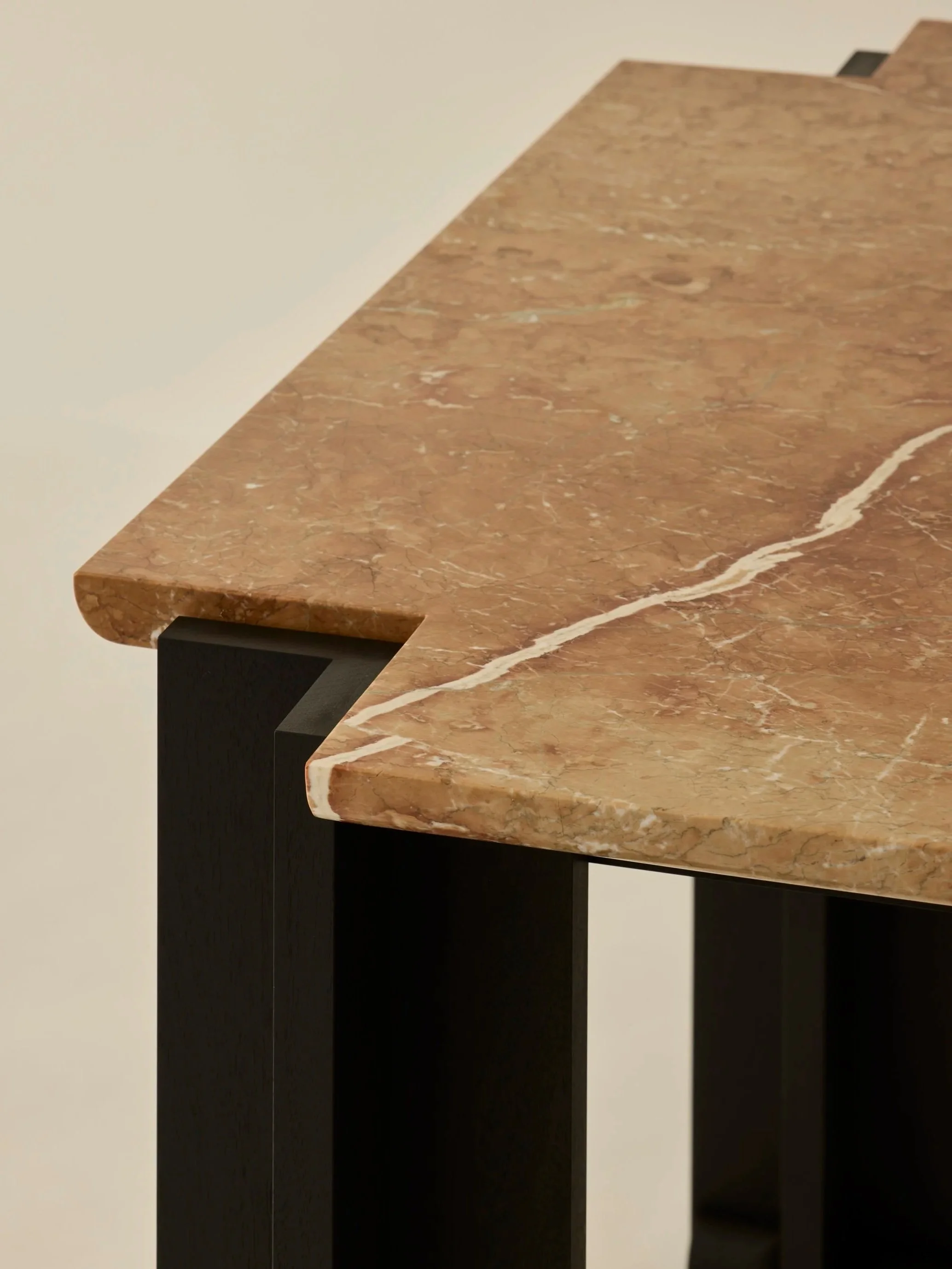 4 / 5  -  Detail Monk Dining Table