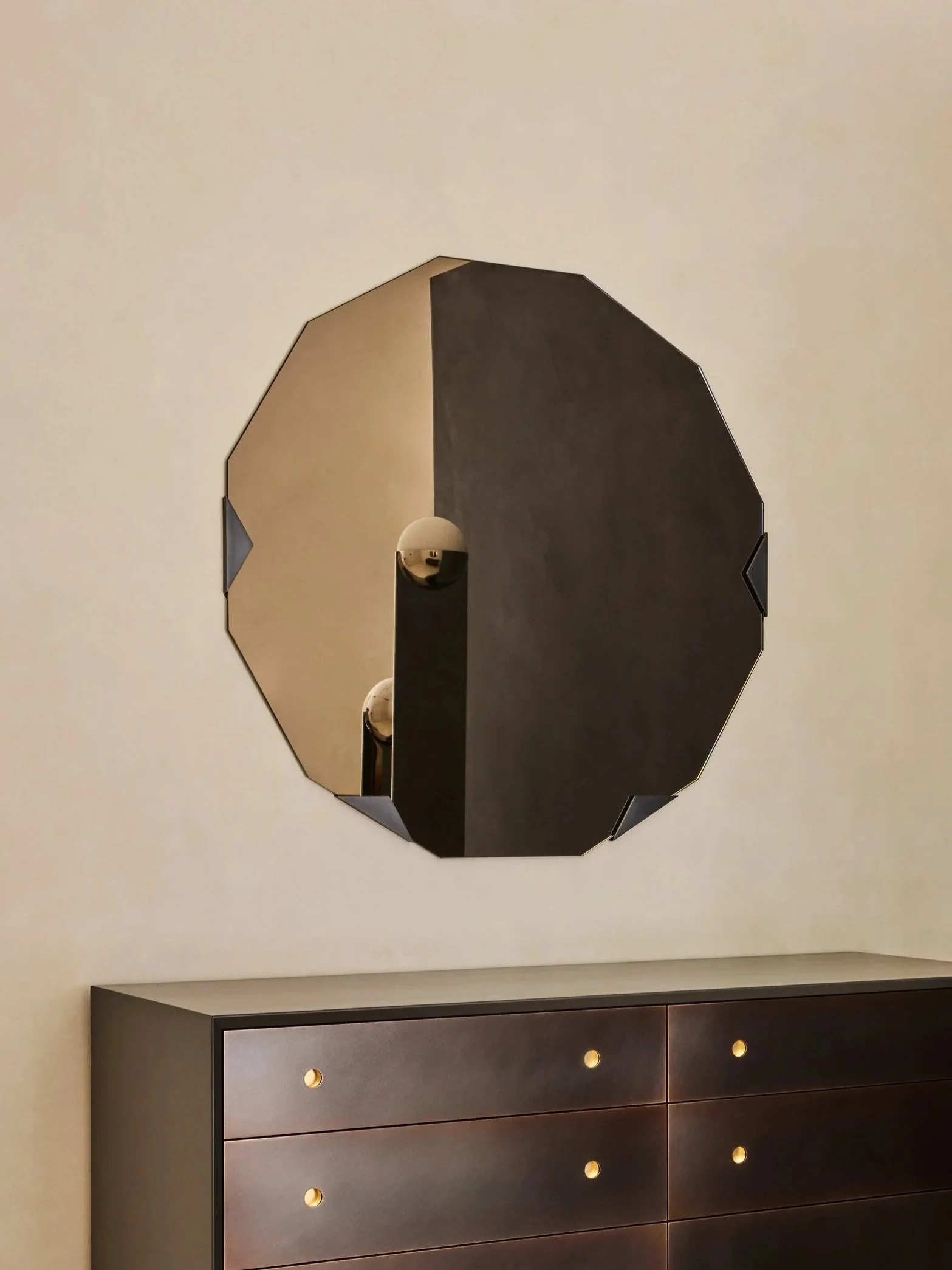 1 / 4  -  Haynes Mirror in custom finishes