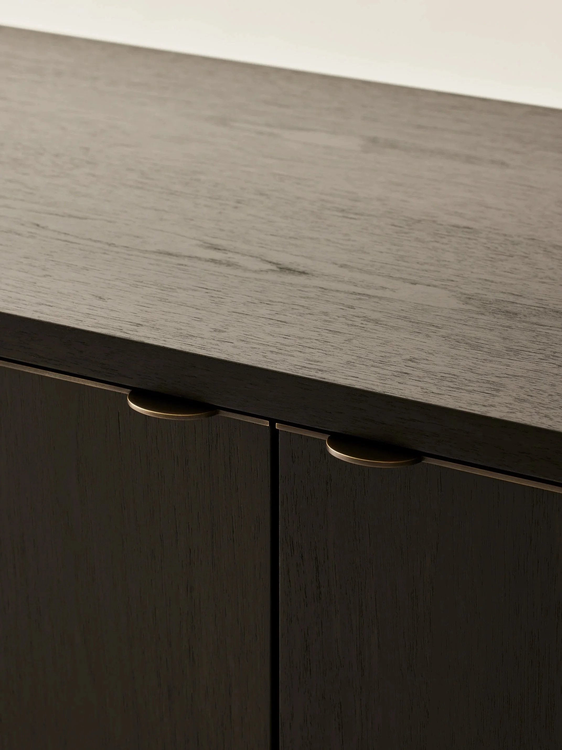 4 / 4  -  Phillips Credenza hardware in custom finish