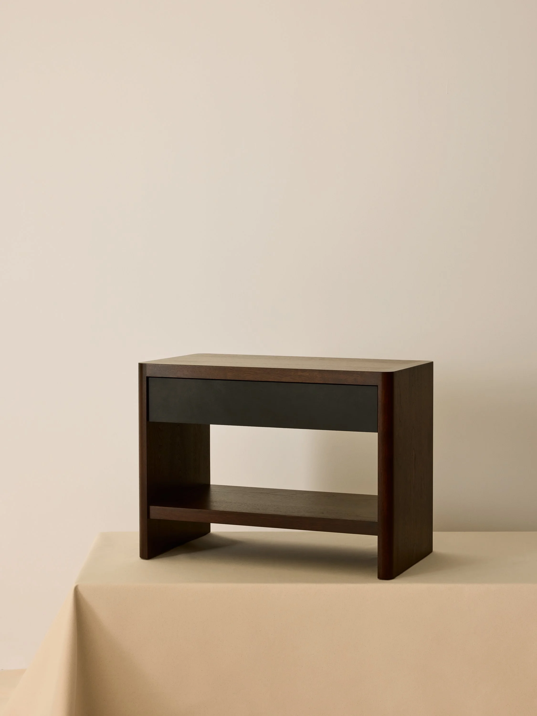 FRANCIS Nightstands - Pair - Walnut