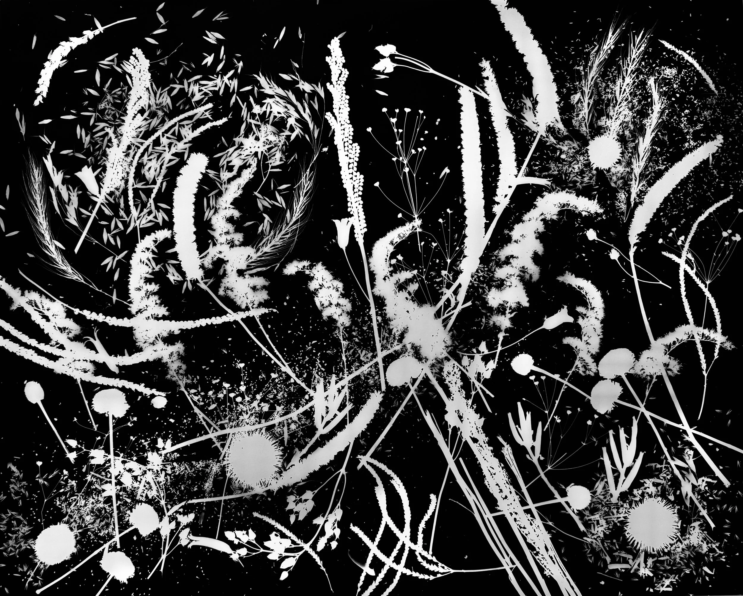 Native seed heads, NE Illinois
16x20.  1A