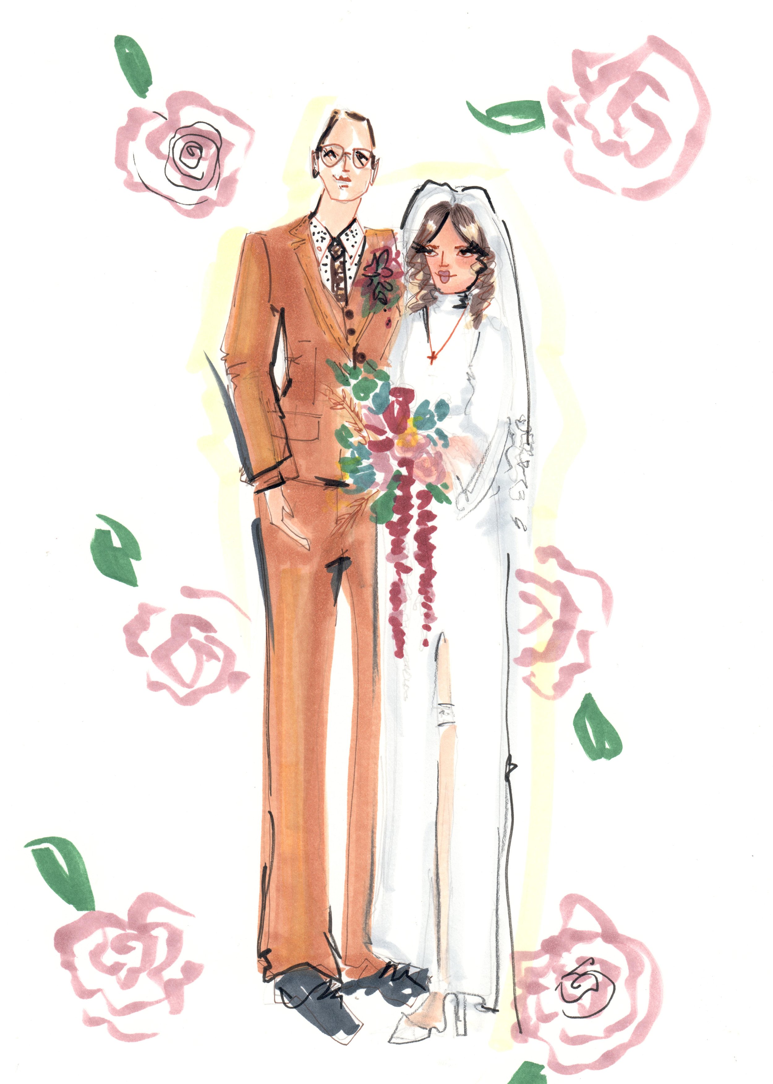 A Timeless Gift: Why Bridal Illustrations Are the Perfect Present!