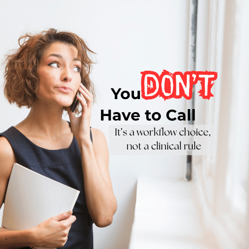 Stop Calling Patients for Every Lab Result