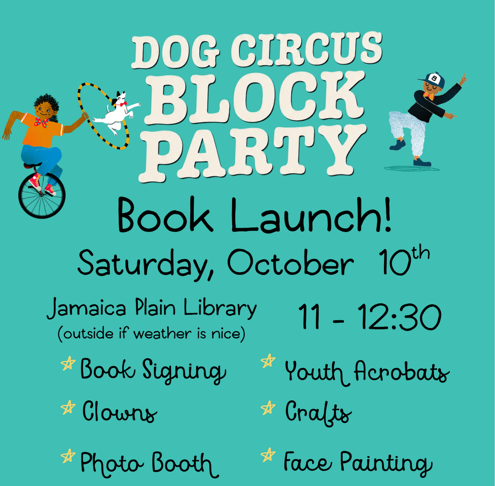 dog circus launch party