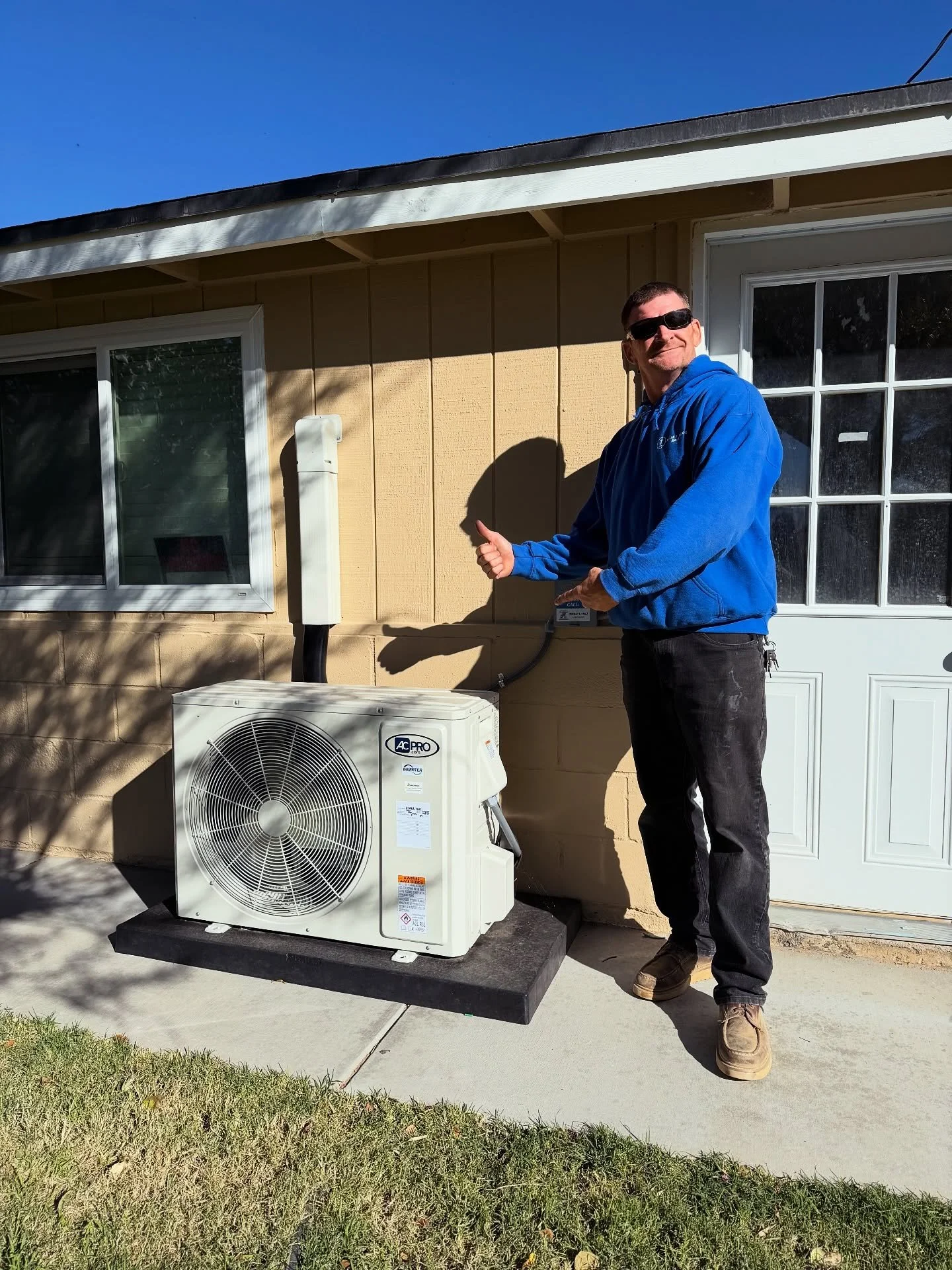 Huge thank you to AC Pro for donating a brand new HVAC system for our Phase 4 staff house, and to Atara Mechanical for generously installing it free of charge! We are so incredibly grateful!