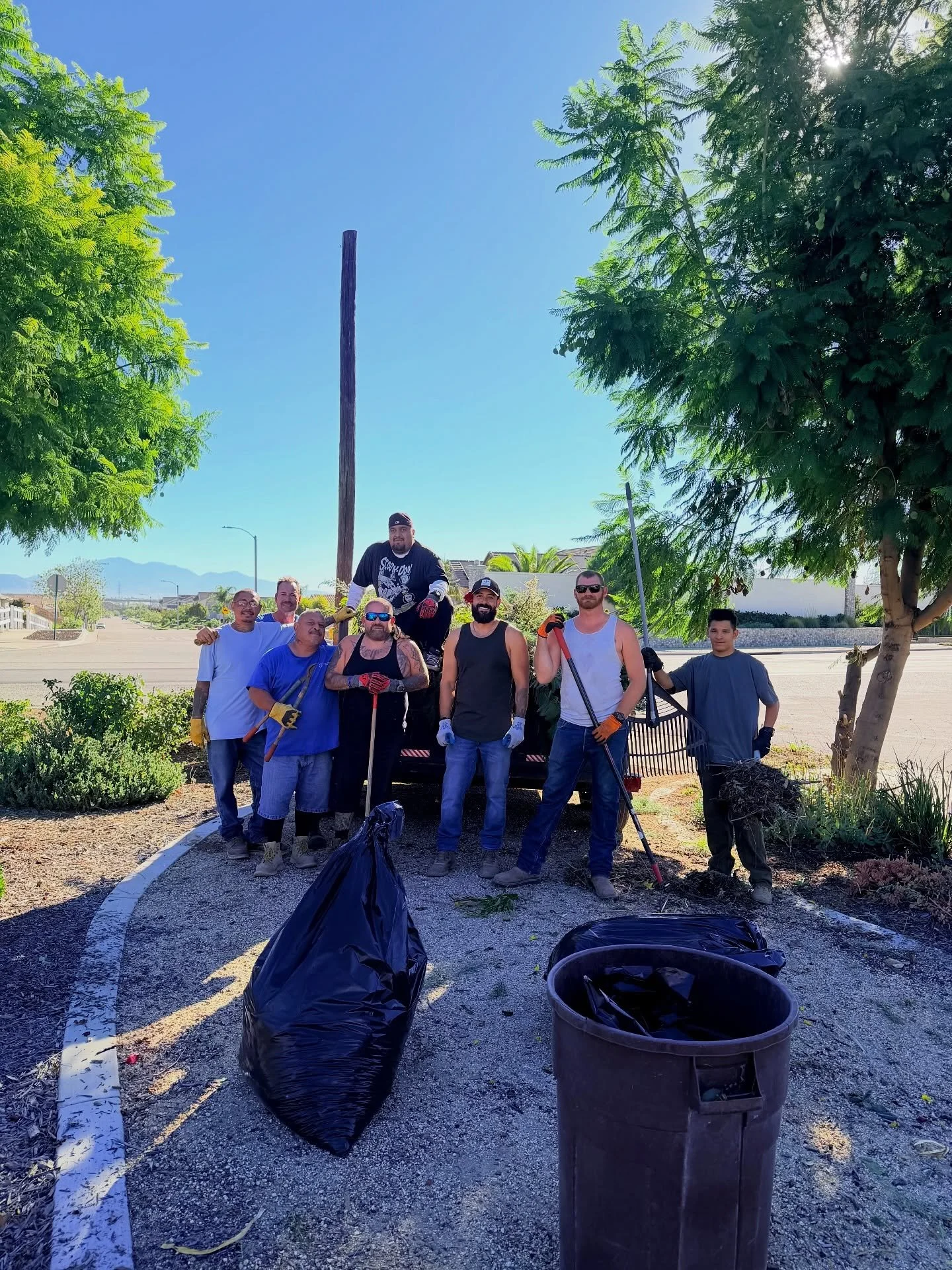 A long day of yard work deserves a celebratory meal afterwards! The boys showed up today and took care of business! 🪏🪓

#theriversedgeranch #secondchances #faith #hardwork #structure #sobriety
