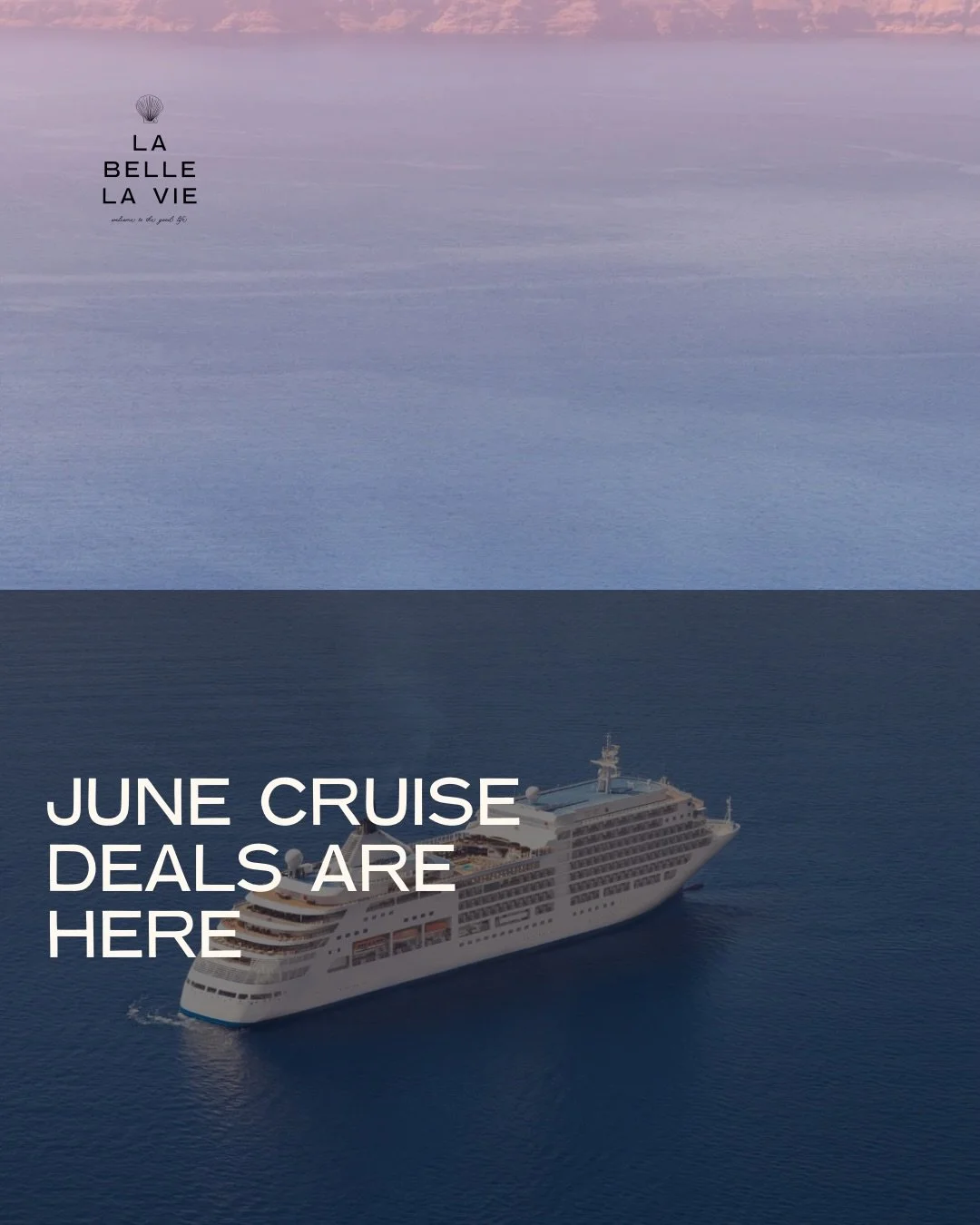 &ldquo;Ring Ring&rdquo; June is calling and the ocean is answering!☀️🌊 

Cruise deals are officially HERE and they are GOOD good. Whether you&rsquo;re dreaming of the Caribbean,Alaska, or somewhere in between, NOW is the time to book before these ra