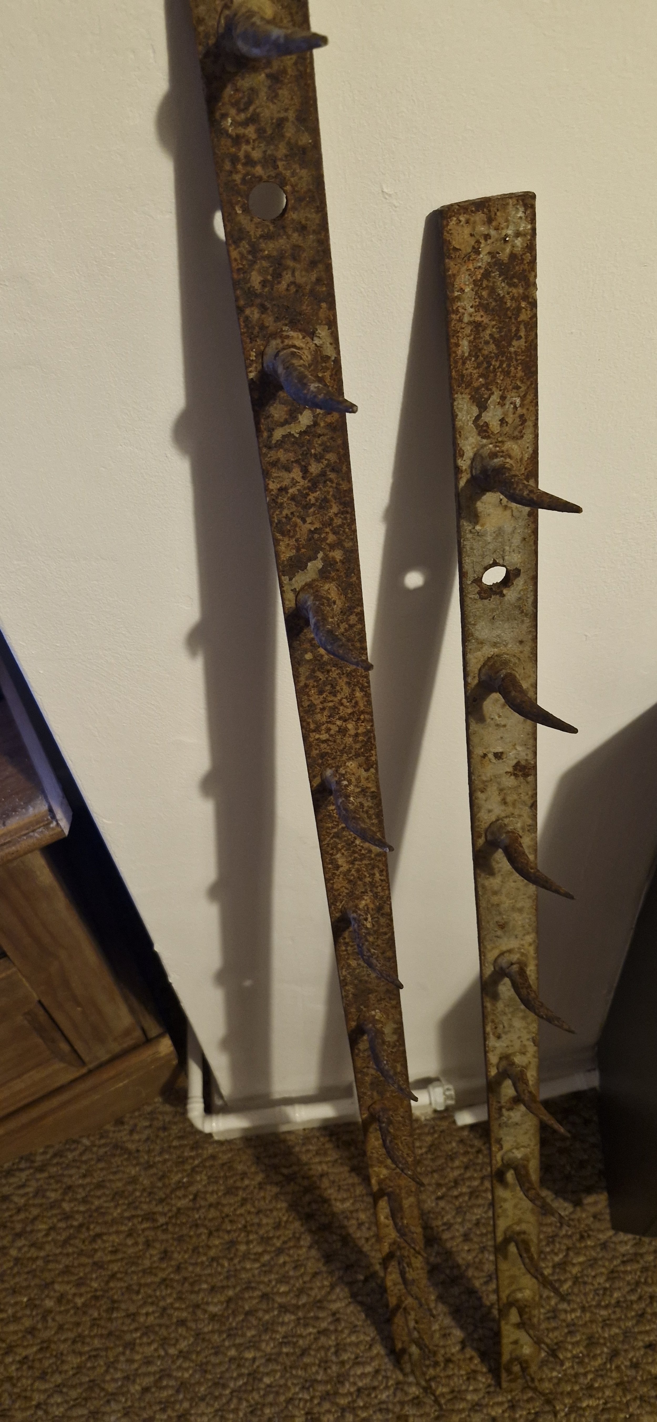 French pot and pan hangers