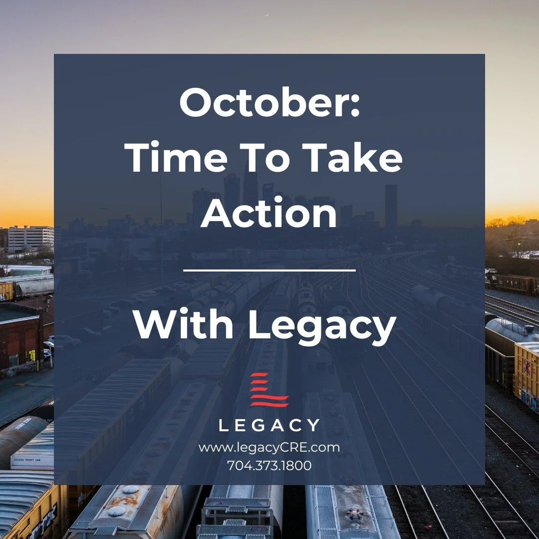 Charlotte's Real Estate Market is Thriving—Are You Ready?
Today is the first of October and we are ready to see what this month has to bring. As we head into the final quarter of 2025, Charlotte’s commercial real estate landscape is buzz