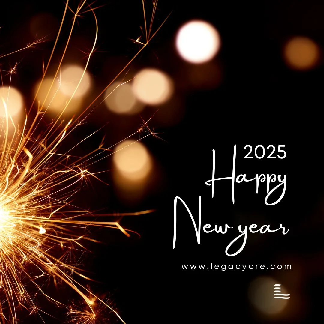 Legacy wishes you all a Happy New Year and best of luck for 2026. Our New Years resolution is to build more relations, keep growing this city, and sell MORE! We are ready for you 2026. 🥂  #legacyrealestateadvisors #commercialrealestate #charlotte #c