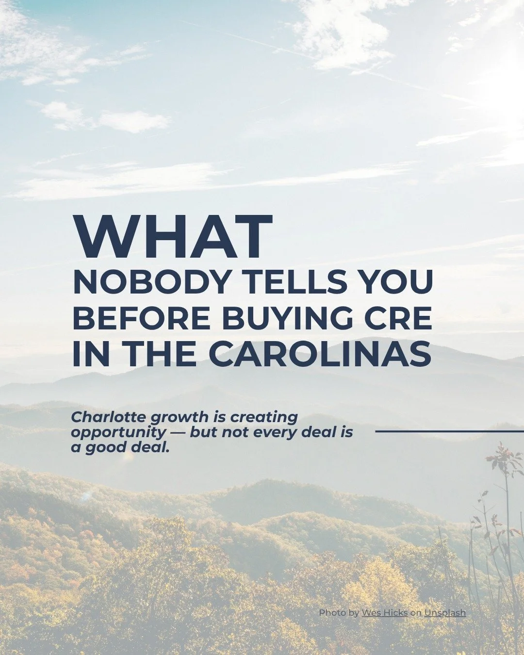 Looking for your next investment opportunity in Charlotte or the Carolinas? Explore available listings at www.legacycre.com/listings. Swipe through for a few things every CRE buyer should know before signing on the dotted line.

Buying commercial rea