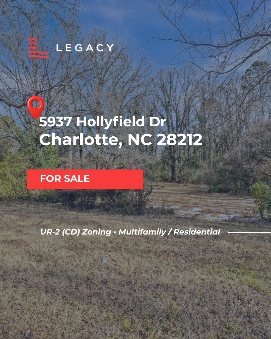 5937 Hollyfield Drive offers &plusmn;0.48 acres with UR-2 (CD) zoning, supporting higher-density attached residential development under an approved conditional site plan. With a City-approved development framework already in place, the property offer