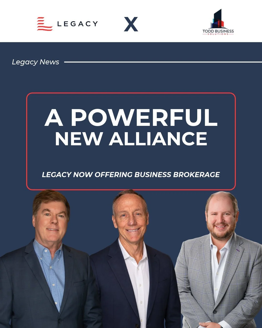 We're expanding our services through a new affiliation with Scott Todd of Todd Business Solutions, bringing business brokerage and commercial real estate expertise together.

For business owners across the Carolinas, this means more comprehensive gui